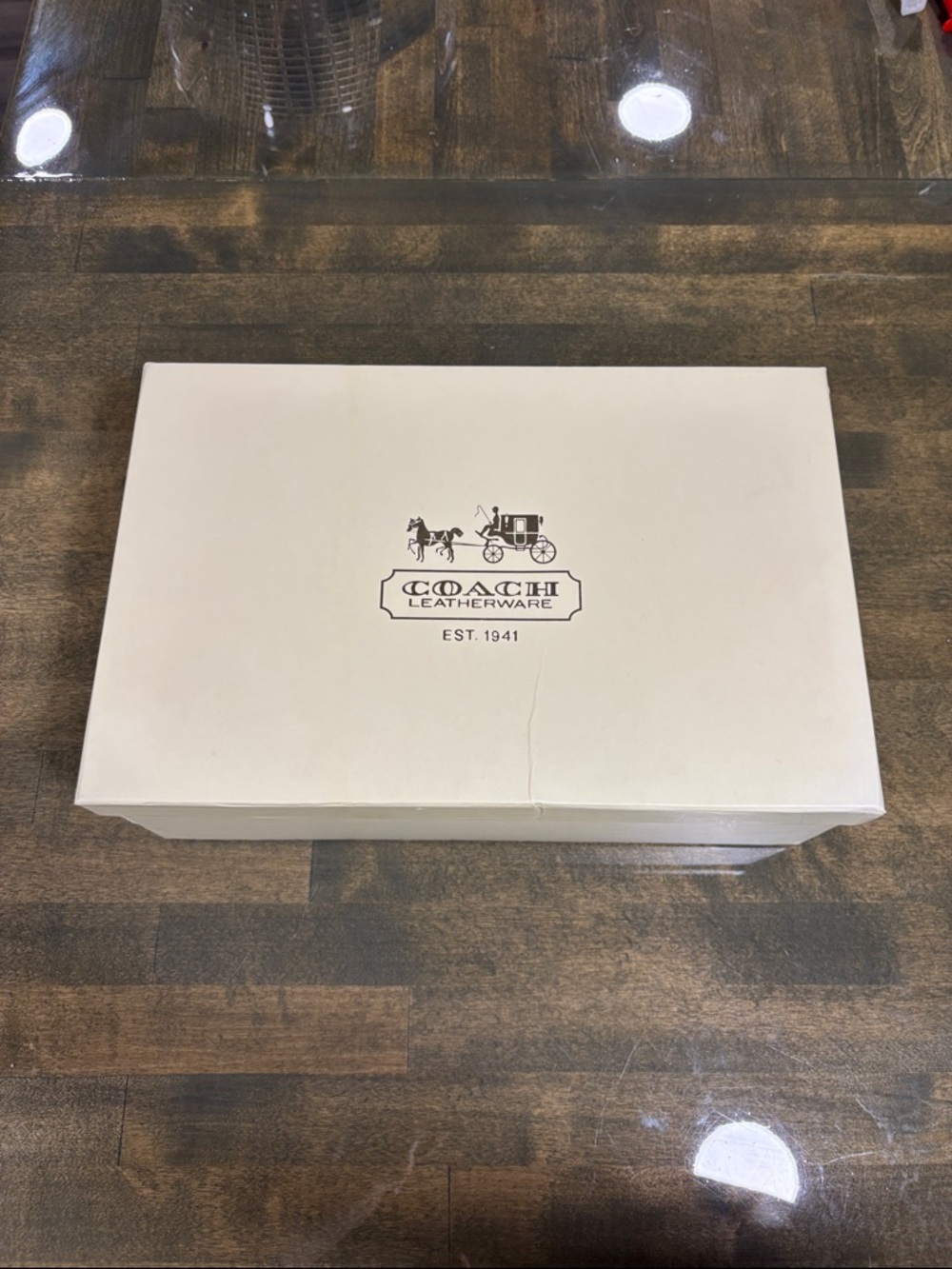 Coach Box with Signature Coach Logo
